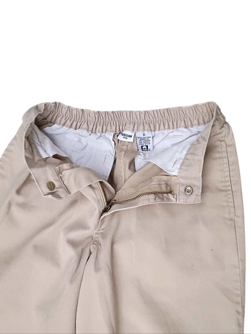 Parisian Kids Boy's Khaki pants sz 6 - Picture 8 of 9